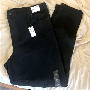 Express Black skinny jeans
